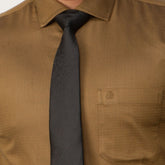 Shirt:Full Sleeve Blue Door_Regular Fit_ Dobbye_295#2